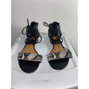 dolce vita snakeskin sandals
